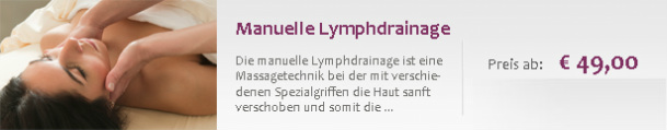 Manuelle Lymphdrainage